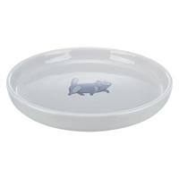 Trixie Keramische voer & waterbak met kat