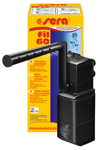 Sera Fil 60 Aquariumbinnenfilter - Kristalhelder Water tot 60L, 380 l/u - Compleet met Accessoires