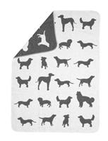 David fussenegger Tierdecke, Hunde, kuschelige Tierdecke Hunde allover - Made in Austria