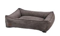 Designed by Lotte Ligmand Ribbed Bruin 80 x 70 x 22 cm