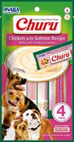 False INABA CHURU DOG Chicken With Salmon Recipe.