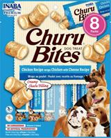 Inaba Churu bites hond Kip met kaas