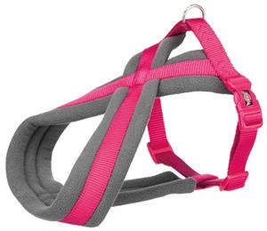 TRIXIE Premium Touren Hondentuig fuchsia Maat M: 45-80cm Borstomvang