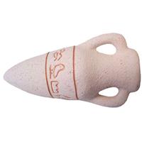 Hobby Decoratie Keramische Amfora Zand S - 14CM