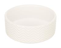 Trixie Ceramic Bowl dog 0.4 l/ø 13 cm white