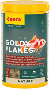 Sera Goldy Nature Goudvissenvoer 1000ml - Natuurlijk & Gezond met Eiwitrijke Vlokken
