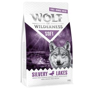 Wolf of Wilderness Soft - Silvery Lakes - Scharrelkip & Eend Hondenvoer - 1 kg