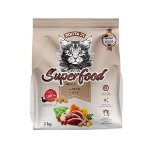 Porta 21 Superfood Menu 2 met Eend Kattenvoer - 2 kg