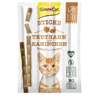 GimCat Sticks Met Kalkoen & Konijn 4 Stuks