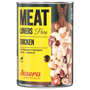 Josera Meatlovers Pure 6 x 400 g Hondenvoer - Kip