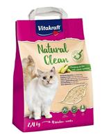 Vitakraft Natural Clean Maïs Strooisel - Voordeelpakket: 4 x 2,4 kg