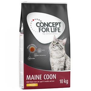 Concept for Life Maine Coon Adult Kattenvoer - Verbeterde receptuur! - Dubbelpak 2 x 10 kg