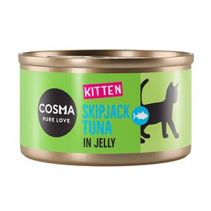 Cosma Original Kitten 6 x 85g Kattenvoer  - Skipjack Tonijn
