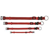 Trixie halsband hond premium rood 30-45X1,5 CM