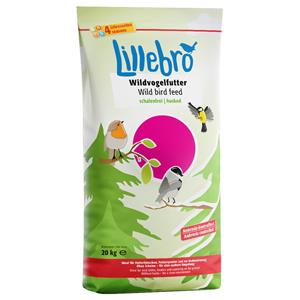 20kg Schaalvrij Lillebro Wildvogelvoer