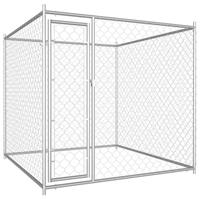 VidaXL hondenkennel voor buiten 193x193x185 cm