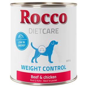 Rocco Diet Care Weight Control Rund & Kip 800 g Hondenvoer  6 x 800 g