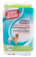 Simple Solution hondenluiers 45-58 cm wit
