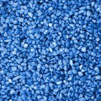 lalashops Aquarium Steentjes 1KG 4-6mm - Gekleurd Granulaat - DONKER BLAUW - Bodembedekking Grind met Blauwe Kleur voor in Vissen Aquarium