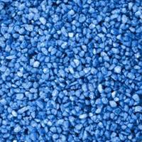 lalashops Aquarium Steentjes - Gekleurd Granulaat - DONKER BLAUW - Bodembedekking 4-6mm - 1KG