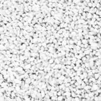 lalashops Aquarium Steentjes 1KG 4-6mm - Gekleurd Granulaat - WIT - Bodembedekking Grind met Witte Kleur voor in Vissen Aquarium
