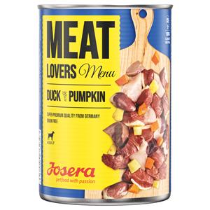 Josera Meatlovers Menu 6 x 800 g Hondenvoer - Eend & Pompoen