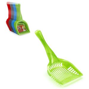 PlasticForte Hondenpoep schepje - 2x - 28 cm - kattenbak poep schepje -