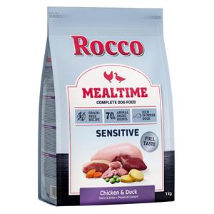 Rocco Mealtime Sensitive - Kip en Eend Hondenvoer 5 x 1 kg