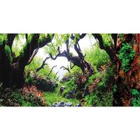 HOBBY FotorÃ¼ckwand Green Dream / Wooden Sky - 120 x 50 cm - 