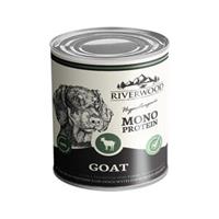 Riverwood Mono Proteïne Hondenvoer - Blik - Geit - 6x400 g