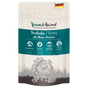 12x125g Venandi Animal Monoprotein Kalkoen kattenvoer nat