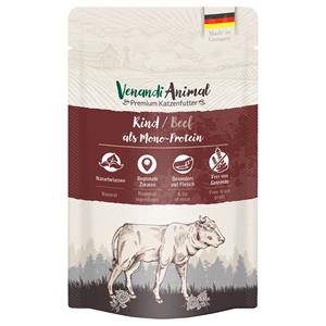 24x125g Venandi Animal Single Protein Rundsvoer voor katten nat