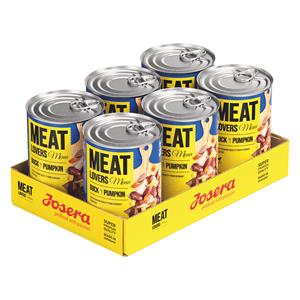 Josera Meatlovers Menu 6 x 400 g hondenvoer - Eend & Pompoen