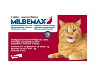 Milbemax Kat Tabletten - Wormenmiddel - 4 stuks