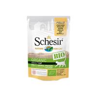 16x Schesir Kattenvoer Bio Kip 85 gr