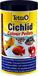 Tetra Cichlid Colour Pellets 500ML