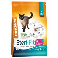 Fokker Cat Steri-Fit Skin & Coat Kattenvoer - 10 kg