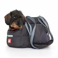 Doctor Bark Dog Carrier Bag - L - Grijs