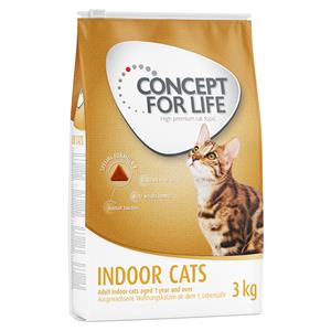 3 kg Concept for Life Kattenvoer voor een speciale prijs! - Indoor Cats