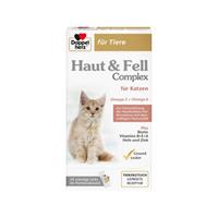 50x10g Doppelherz Skin & Coat Complex aanvullende voeding voor katten