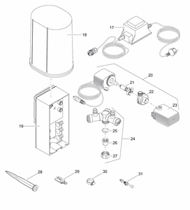 Oase Plug Filter 1500-2500 - Kristalhelder Vijverwater & Eenvoudig Onderhoud