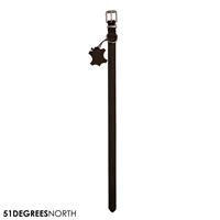 51 Degrees North - Milano - Collar - Black - 10 mm x 36 cm