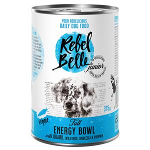 Rebel Belle Junior Full Energy Bowl – vegetarisch Hondenvoer 6 x 375 g