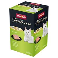 6x100g Mild Menu Adult Kalkoen Puur animonda Vom Feinsten Kattenvoer