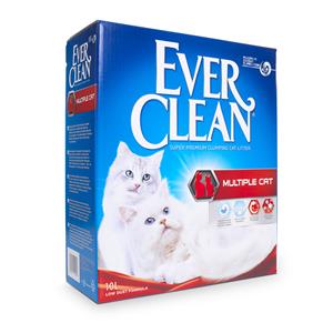 2x10l Ever Clean Multiple Cat Klonterende Kattenbakvulling Kat