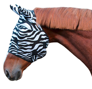 Excellent Vliegenmasker zebra Pony