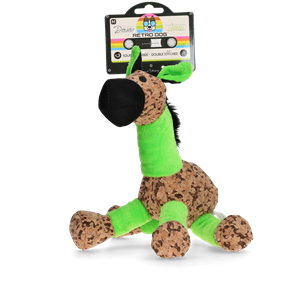 Retrodog Ezel &VerticalLine; Vrolijke Knuffel Groen - M