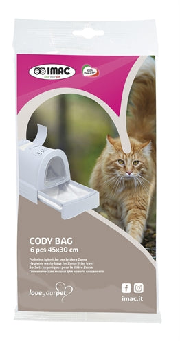 IMAC kattenbakzak cody voor kattenbak zuma 50x36x10 cm 45X30 CM