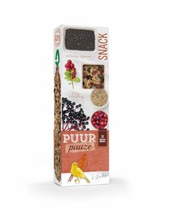 Witte Molen Puur Pauze 2 kanarie sticks Appel en Peer