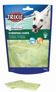 TRIXIE Denta Fun Spirulina Chewing Chips 50 gram